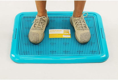 petphabet Training Pad Holder Floor Protection Dog Pad Holder Mesh Training Tray (M-18"x24")…