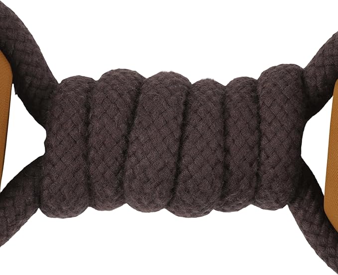 Carhartt Pet Training Tools, Durable Dog Tool for Tug and Fetch, Rope Bone (Carhartt Brown)