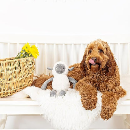 Fringe Studio Plush Dog Toy, Little Lamby, Pet Shop Collection (314135)