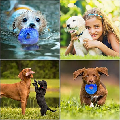 Dog Chew Toys for Puppy Teething, 3Pack 2-8 Months Puppies Teething Toys Soft & Durable Puppy Toys for Cleaning Teeth and Protects Oral Health Both Small Dogs & Medium Dog Suitable (6 Pack)