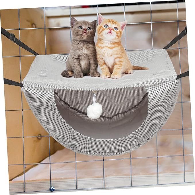 Comfortable Pet Hanging Nest Hammock for Cats and Animals Breathable Mesh Easy to Stylish Design for Home Use Resting Bed