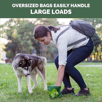 Tuff Mutt Dog Poop Bags - Dispenser-Friendly, Leak-Proof Waste Bags for Dogs, Pack contains 9 rolls with 15 bags each