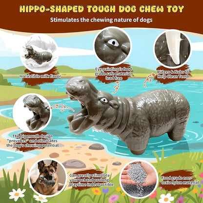Dog Chew Toys for Aggressive Chewers,Indestructible Toy for Large Dogs,Tough Dog Toys to Keep Them Busy & Reduce Boredom for Medium, Large Dogs