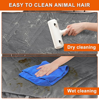 Dog Car Seat Cover Compatible with 2021-2025 Ford Bronco Sport, Waterproof Pet Bench Seat Cover for Back Seat, 600D Heavy Duty Scratch Proof Nonslip Truck Seat Covers for Dogs