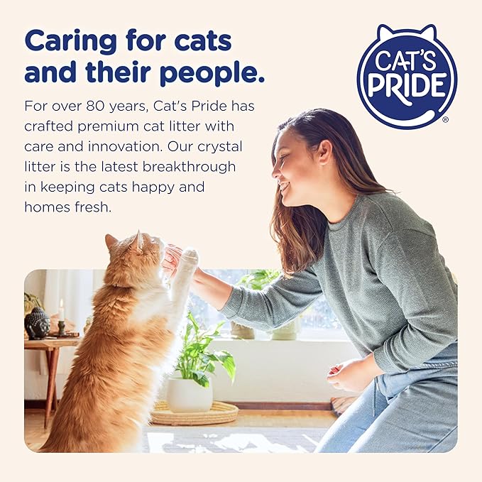 Ultra Pearls Cat Litter - 99.9% Dust Free, Low Tracking, Soft on Paws, Fragrance Free - 5 Lbs.