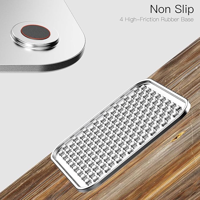 Stainless Steel Lick Mat + 3Cups Slow Feeder
