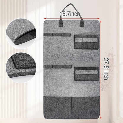 Cat Teaser Toy Storage Hanging Bag, Wand Toy Holder and Cat Toy Organizer for Indoor Cats, Cat Toy Storage Box Ensuring Feline Safety and a Clutter-Free Home