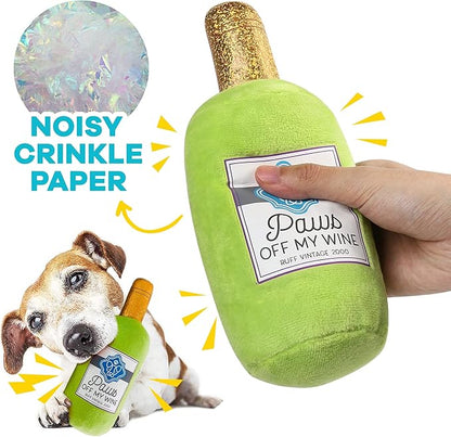 Prime Pets Dog Toys for Large Dogs, 3 Pack, Plush Squeaky Dog Toy, Pet Toy for Small Medium Large Dogs, Stuffed Puppy Chew Toys