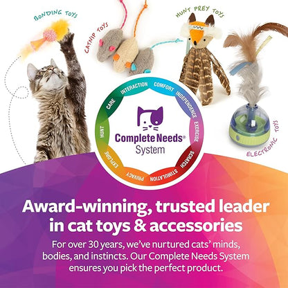 SmartyKat Scratch Up Corrugated Hanging Cat Scratcher, Catnip Infusion Technology - Brown, Single Wide