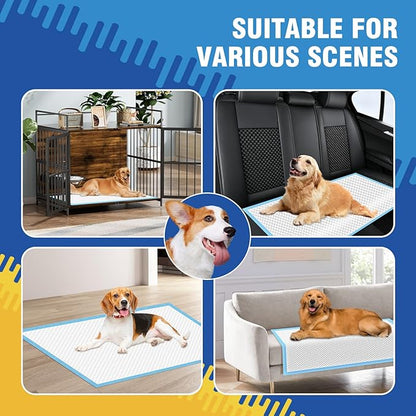 Dog Pee Pads Extra Large 30x36in 50 Counts, XXL Puppy Pads, Large Pee Pads for Dogs, Disposable Urine Dog Pads Doggie Pads, Thicken Pet Pads for Dogs Cats Rabbits