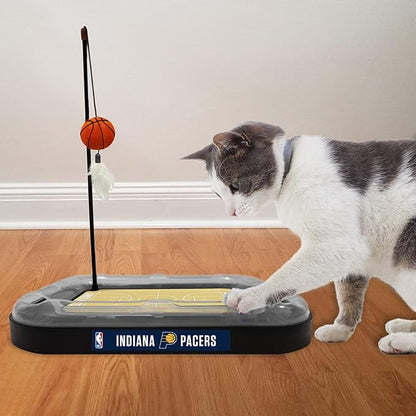 Indiana Pacers Basketball Cat Scratcher Toy