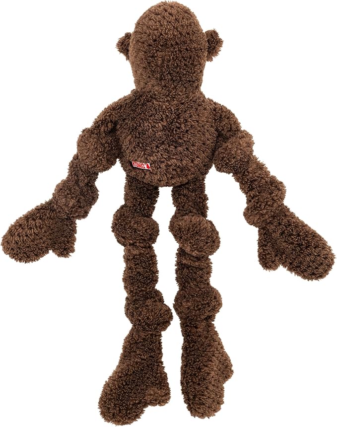 KONG Knots Oversized Dog Toy - Large/X-Large - with Inner Rope Skeleton (Monkey)