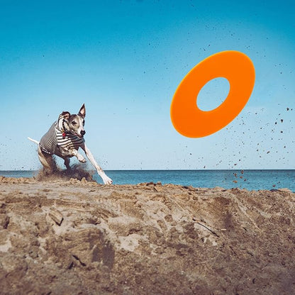 Dog Flying Disc Lightweight, Pets Dog Flying Disc, Floating Water Dog Toy, Dog Launchers Toy, The Best Gift for Your Lovely Pet