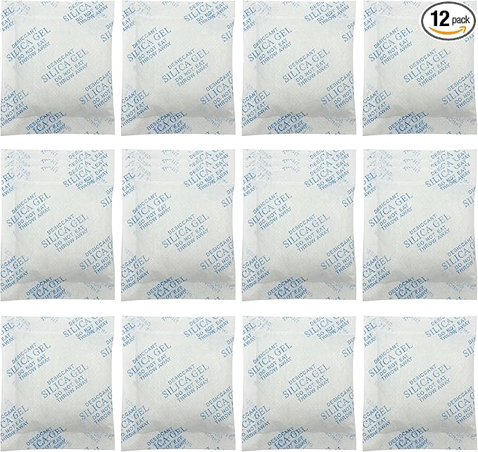 12-Pack Replacement Desiccant Bags for PETKIT Automatic Pet Feeders Cat Dog Feeders Desiccant Bag (12)