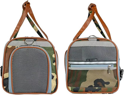 Mr. Peanut's Gold Series Standard Size Expandable Pet Carrier (Camo)