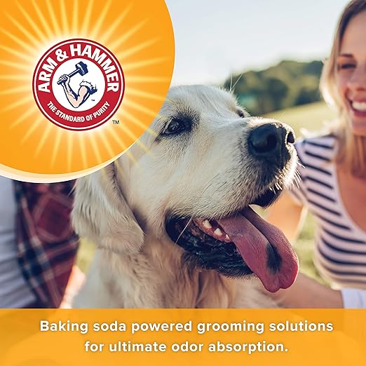 Arm & Hammer for Pets Super Deodorizing Shampoo for Dogs | Best Odor Eliminating Dog Shampoo | Great for All Dogs & Puppies, Fresh Kiwi Blossom Scent, 20 Fl Oz (Pack of 2)