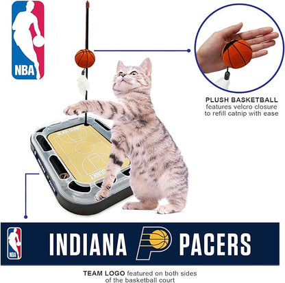 Indiana Pacers Basketball Cat Scratcher Toy