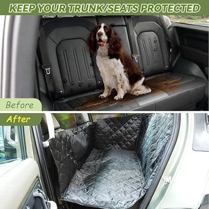 Dog Car Seat Cover for 2020-2024 Land Rover Defender 90/110/130 Accessories, Waterproof & Nonslip Cargo Liner for Dogs, Dog Seat Cover Mat Backseat Protector (Rear Seat)