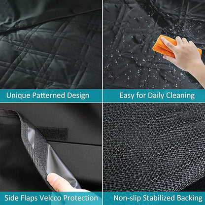 Model Y Rear Trunk Cargo Liner Pet Mat Dogs Rear Seat Cover Protector All-Weather Waterproof Compatible with Tesla Model Y Accessories 2019-2025