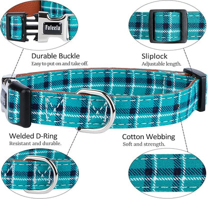 Faleela Soft &Comfy Bowtie Dog Collar,Detachable and Adjustable Bow Tie Collar,for Small Medium Large Pet (Small (Pack of 1), Green)