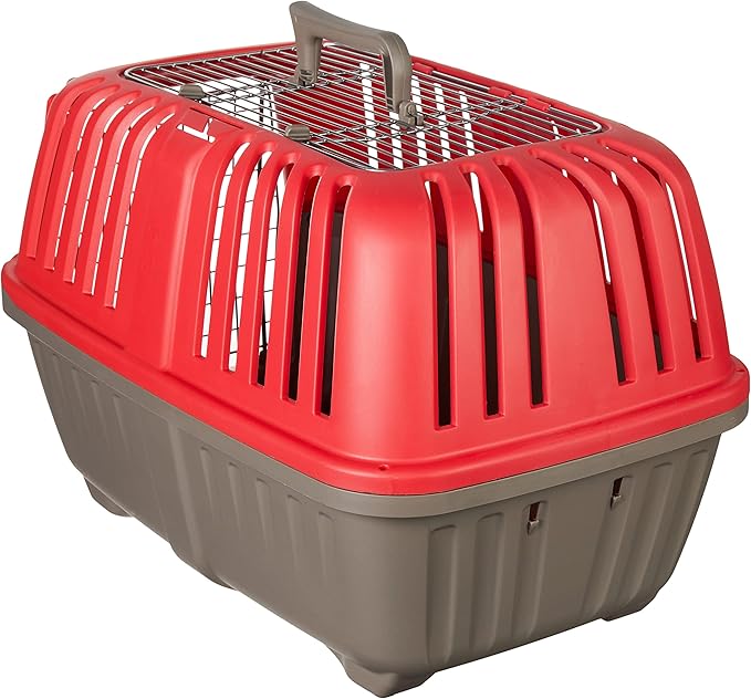 MidWest Homes for Pets Spree Travel Pet Carrier, Dog Carrier Features Easy Assembly and Not The Tedious Nut & Bolt Assembly of Competitors, Ideal for Small Dogs & Cats