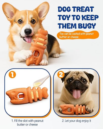 Bully Stick Holder, Durable Dog Chew Holder for Safe, Anti-Choking Chew Toy for Aggressive Chewers, Fits Various Bully Sticks and Dog Sizes