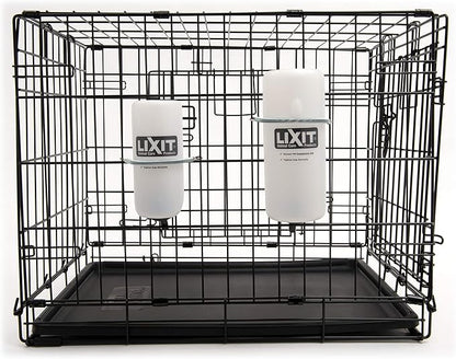 Lixit® Wide Mouth Water Bottles for Small Dogs (White, 16 Ounce)