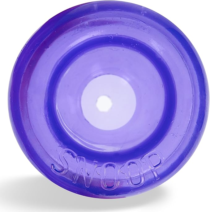 Outward Hound by Planet Dog Lil' Snoop Dog Toy – Treat‑Dispenser Puzzle Ball, Interactive Slow Feeder, Small to Medium Dogs, Bouncy & Mint-Infused, Purple, 3.9"