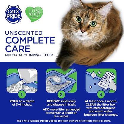 Cat's Pride Complete Care - Unscented 18lb Bag
