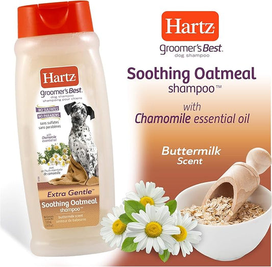 Hartz Groomer's Best Oatmeal Shampoo, 18-Ounce