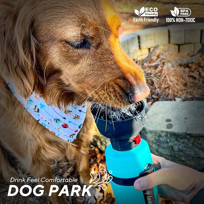 lesotc Dog Water Bottle,Portable Dog Travel Water Bottle Pink,Leak Proof Water Bowl Dispenser,Collapsible Pet Water Bottles for Puppy Camping Essential,Walking,Hiking Gear,On The Go,Traveling,BPA Free