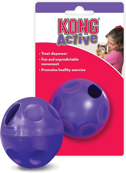 KONG Active Treat Ball Toy for Cats