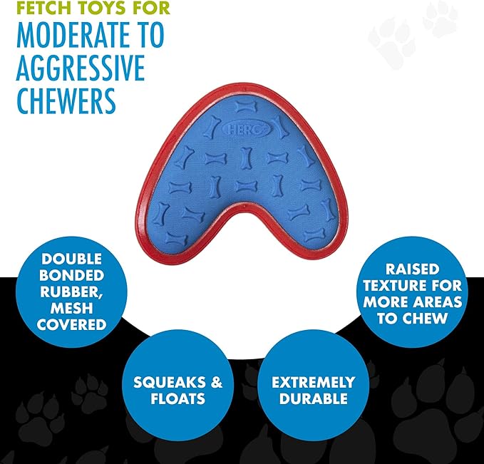 Hero Outer Armor, Fetch Dog Toy, Floats & Squeaks