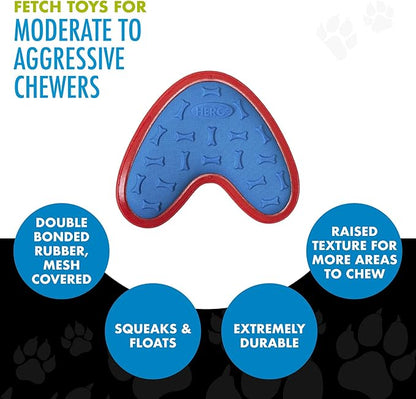 Hero Outer Armor, Fetch Dog Toy, Floats & Squeaks