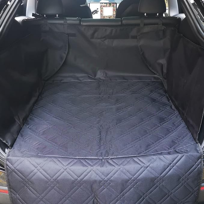 Model Y Rear Trunk Cargo Liner Pet Mat Dogs Rear Seat Cover Protector All-Weather Waterproof Compatible with Tesla Model Y Accessories 2019-2025