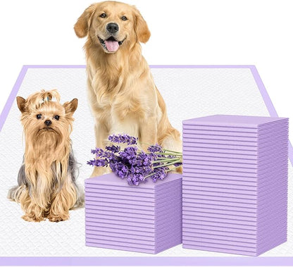 JollyMate Extra Large Dog Pee Pads 36"x36", 30 Counts Leak-Proof Heavy Absorbent Pee Pads for Dogs, Quick Dry Disposable Dog Training Pads