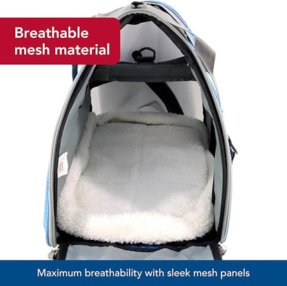 Coastal Pet - Bergan - Comfort Carrier - Heather Bermuda (19 x 10 x 13 Inches)