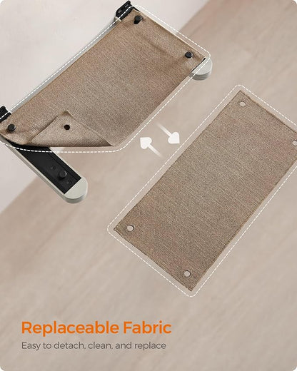 Feandrea Clickat Collection - No.001 Cat Hammock, Extremely Quick Assembly, Unlimited Expandability, Replaceable Module and Fabric, Wall-Mounted Cat Hammock Bed