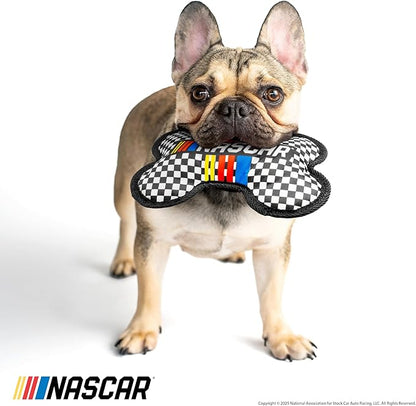 design LAB, Inc. NASCAR Official Merchandise | NASCAR Toy Bundle with Ballistic Race Car Helmet & Bone | Dog Chew Toys Value Gift Pack