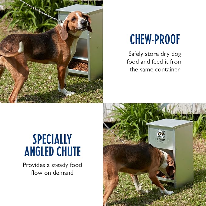 Chow Hound Dog Feeder, Automatic, 25-Lb. (C)