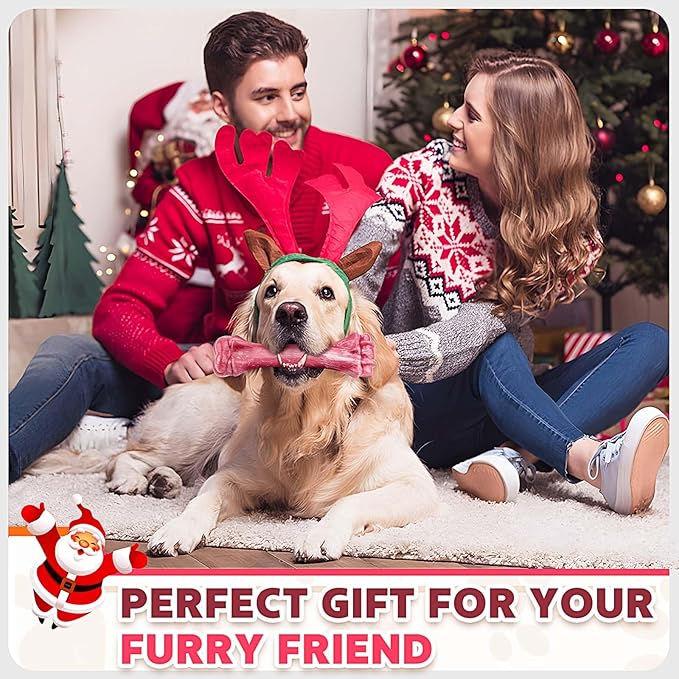 Dog Toys for Aggressive Chewers, Indestructible Dog Bones for Aggressive Chewers, Tough Dog Chew Toy for Heavy Duty Dogs, Big Dog Teething Toys with Durable Nylon for Large/Medium Breed Puppies