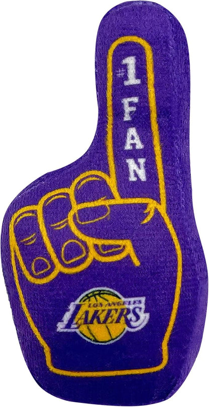 Pets First NBA LA Lakers Complete Set of 3 Piece Cat Toys Filled with Fresh Catnip. Includes: Jersey, Basketball with Feathers & #1 Fan. Beautiful Team Logos