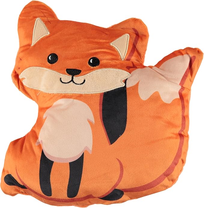 Cudlie 2 Pack Plush Dog Chew Toys – Large 10" Squeaky Toys for Small & Medium Dogs – Soft, Durable & Engaging Plush Pet Toy Set– (Safari, Farm & Woodland Animal Themes)