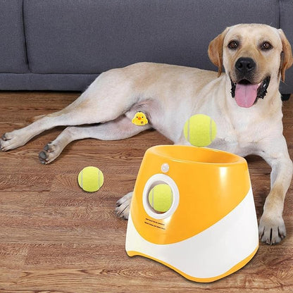 Genérico Automatic Ball for Dogs - Interactive Pet Machine - Interactive Ball for Pets - for Outdoor House Family Play Exercise and