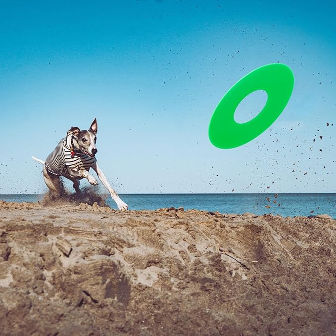 Dog Flying Disc Lightweight, Pets Dog Flying Disc, Floating Water Dog Toy, Dog Launchers Toy, The Best Gift for Your Lovely Pet