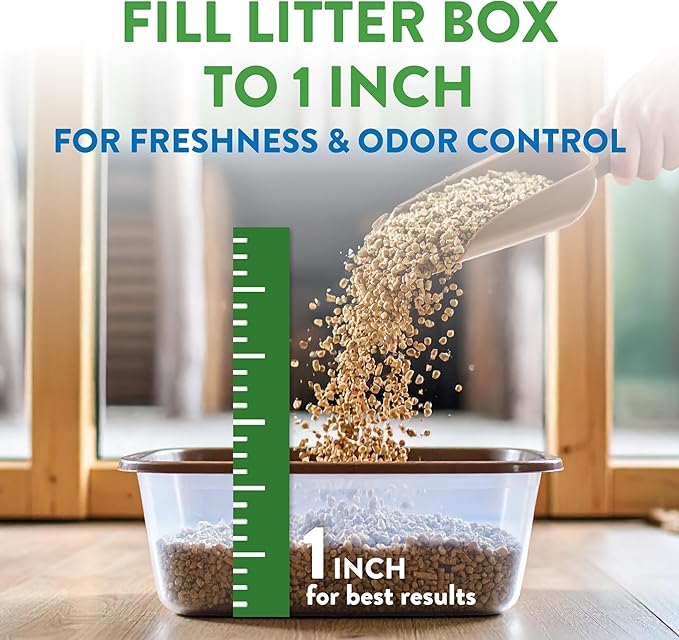 Feline Pine Platinum Non-Clumping Cat Litter, Feline Pine Cat Litter 18lb