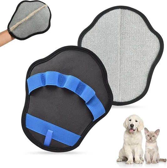 AstraLoom Pet Hair Removal Glove for Cats & Dogs, Upgraded Reusable Electrostatic Pet Hair Remover Gloves, Pet Hair Remover for Couch, Carpet, Car Seat & Laundry (1PCS)