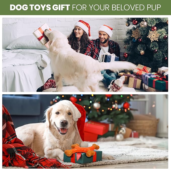 SPOT Bam-Bones Dental X-Bone - Made with Bamboo Fiber and a Massaging Rubber Center, Durable Oral Care Dog Chew for Light Chewers & Teething Puppies under 40lbs, 8in Allergen Free Peanut Butter Flavor