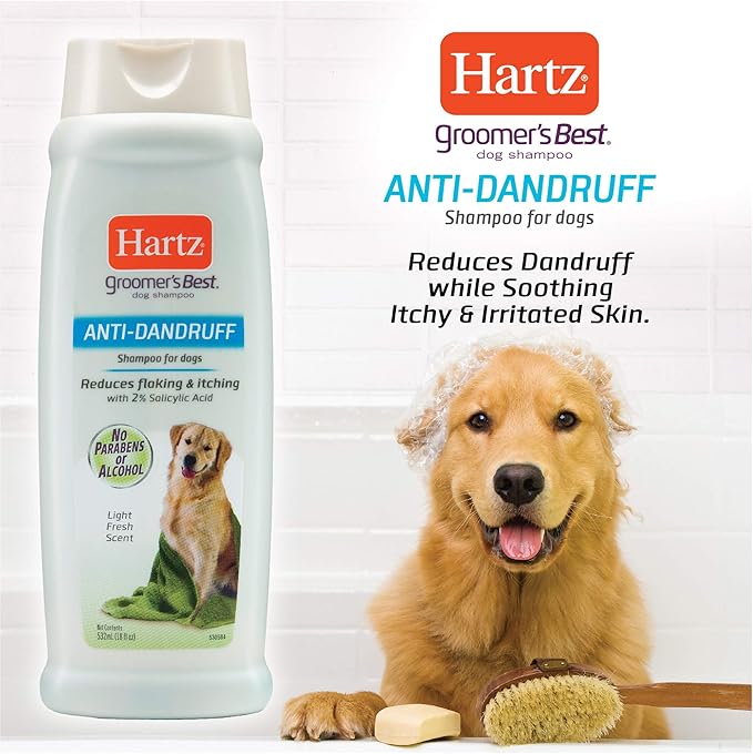 Hartz Groomer's Best Anti-Dandruff Dog Shampoo