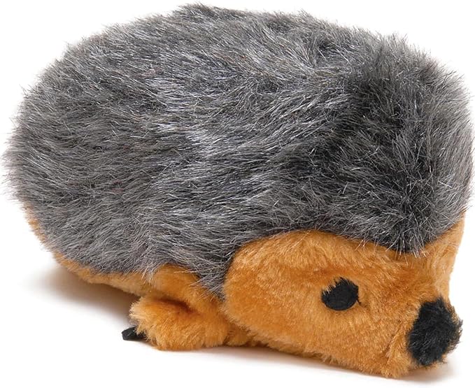 Jeffers Pet Plush Dog Toy with Squeaker, Hedgehog 6" - Cute, Soft Squeaker & Grunting Plush for Small to Medium Dogs, Interactive Play, Cuddle Toy, Perfect, Stocking Stuffer